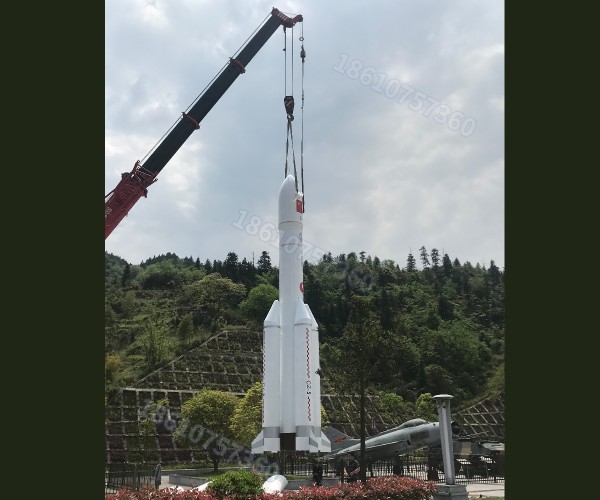 长征五号火箭模型